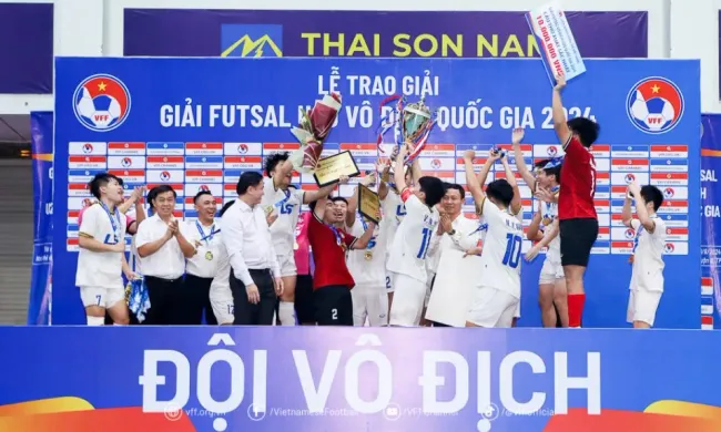 v6bet 
Chung kết Giải futsal vô địch U20 quốc gia 2024 | Thái Sơn Bắc lần đầu đăng quang