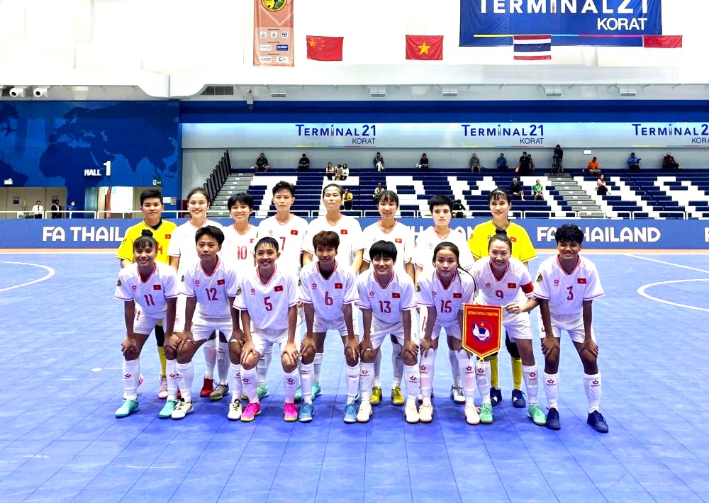 v6bet Tuyển futsal nữ Việt Nam duy trì mạch thắng trên đất Thái Lan