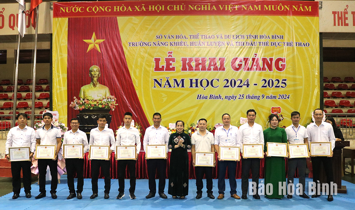 v6bet Trường Năng khiếu, huấn luyện và thi đấu thể dục thể thao khai giảng năm học 2024 – 2025